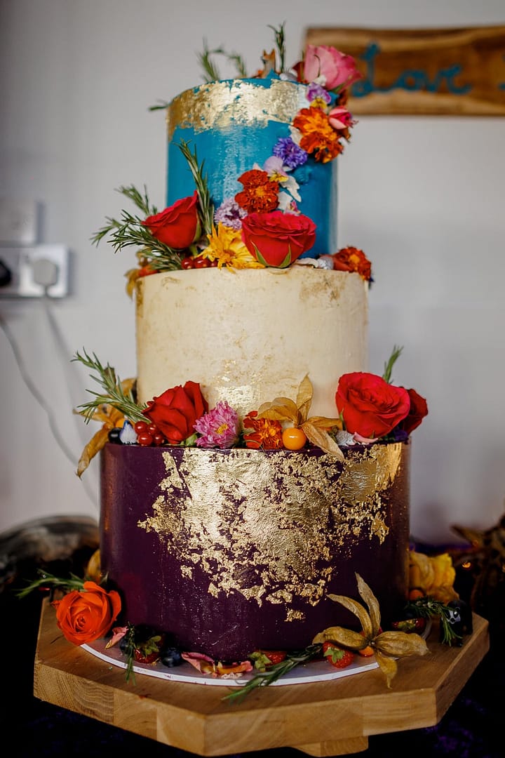 wedding cake cornwall