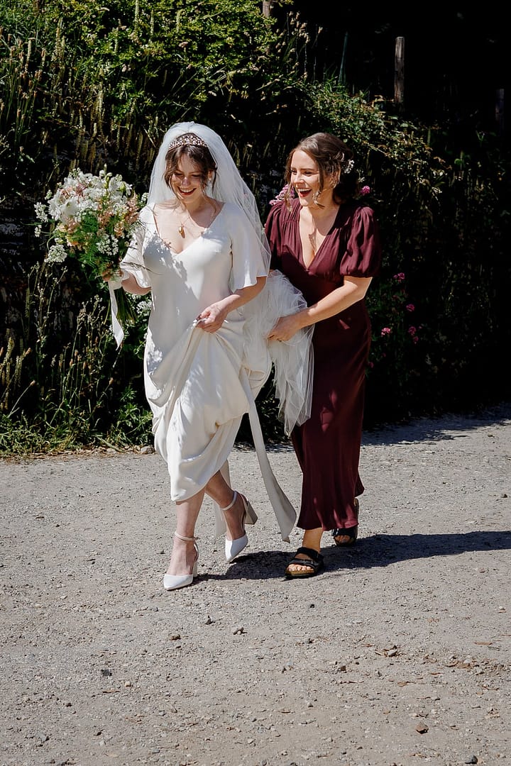 Prussia Cove Wedding Prep