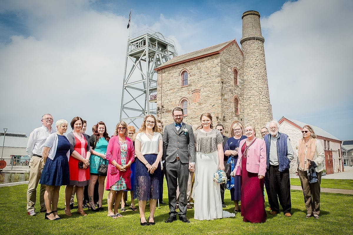 Alex & Brendon - Heartlands Cornwall Wedding