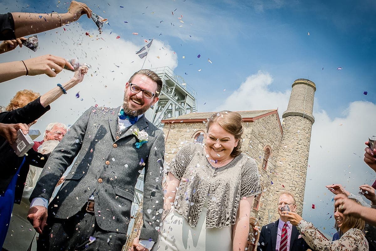 Alex & Brendon - Heartlands Cornwall Wedding