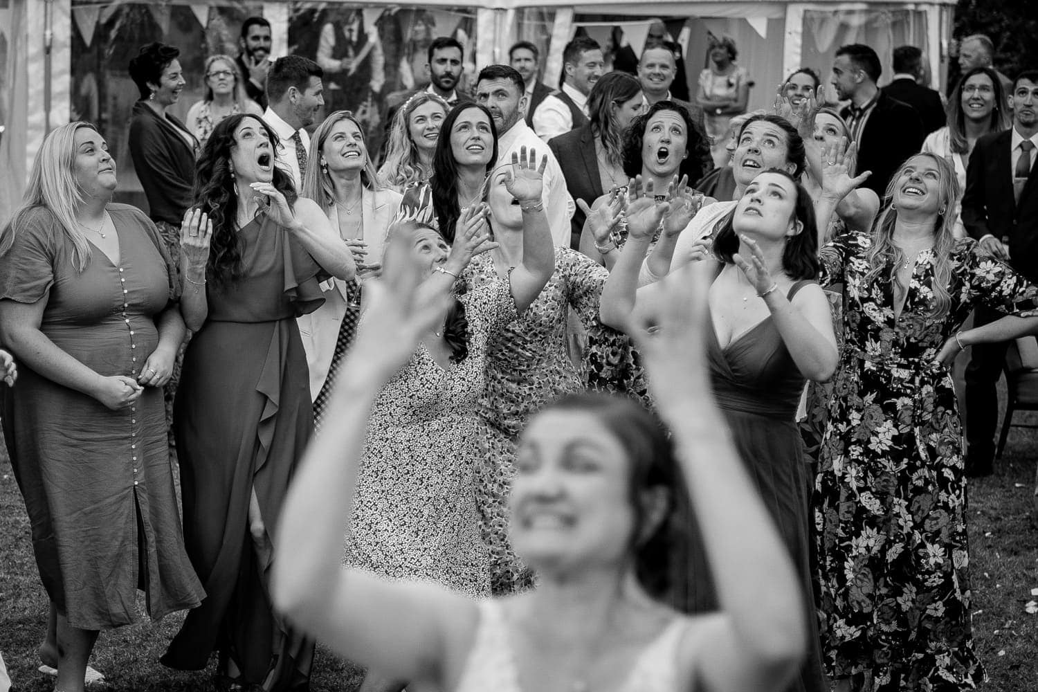 Wedding Bouquet Toss