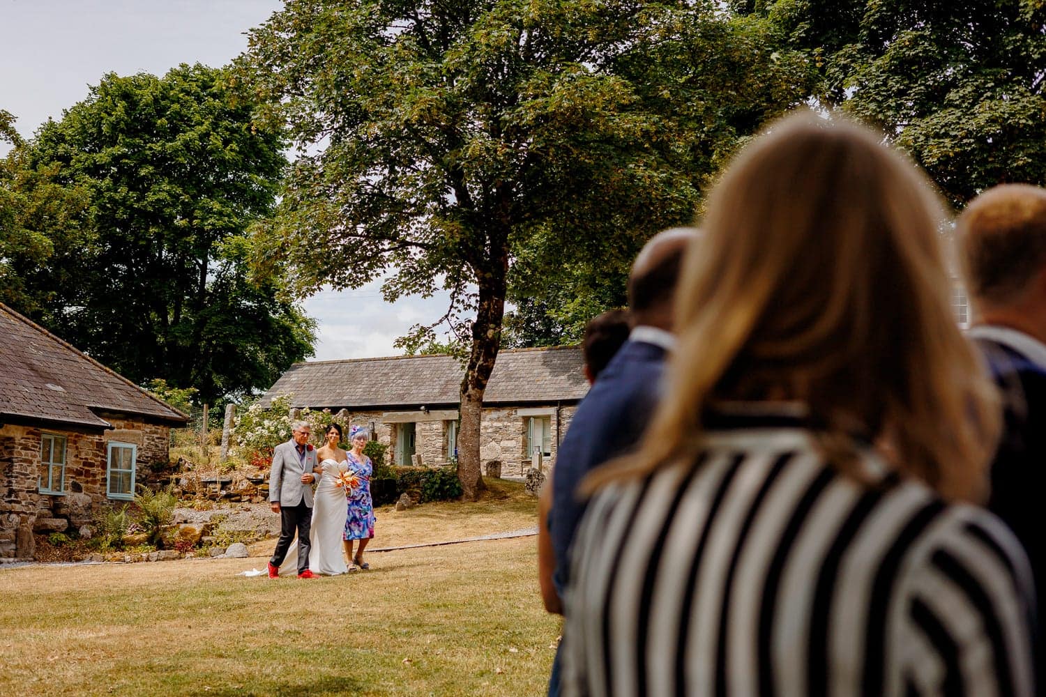 The Green Cornwall Wedding Ceremony