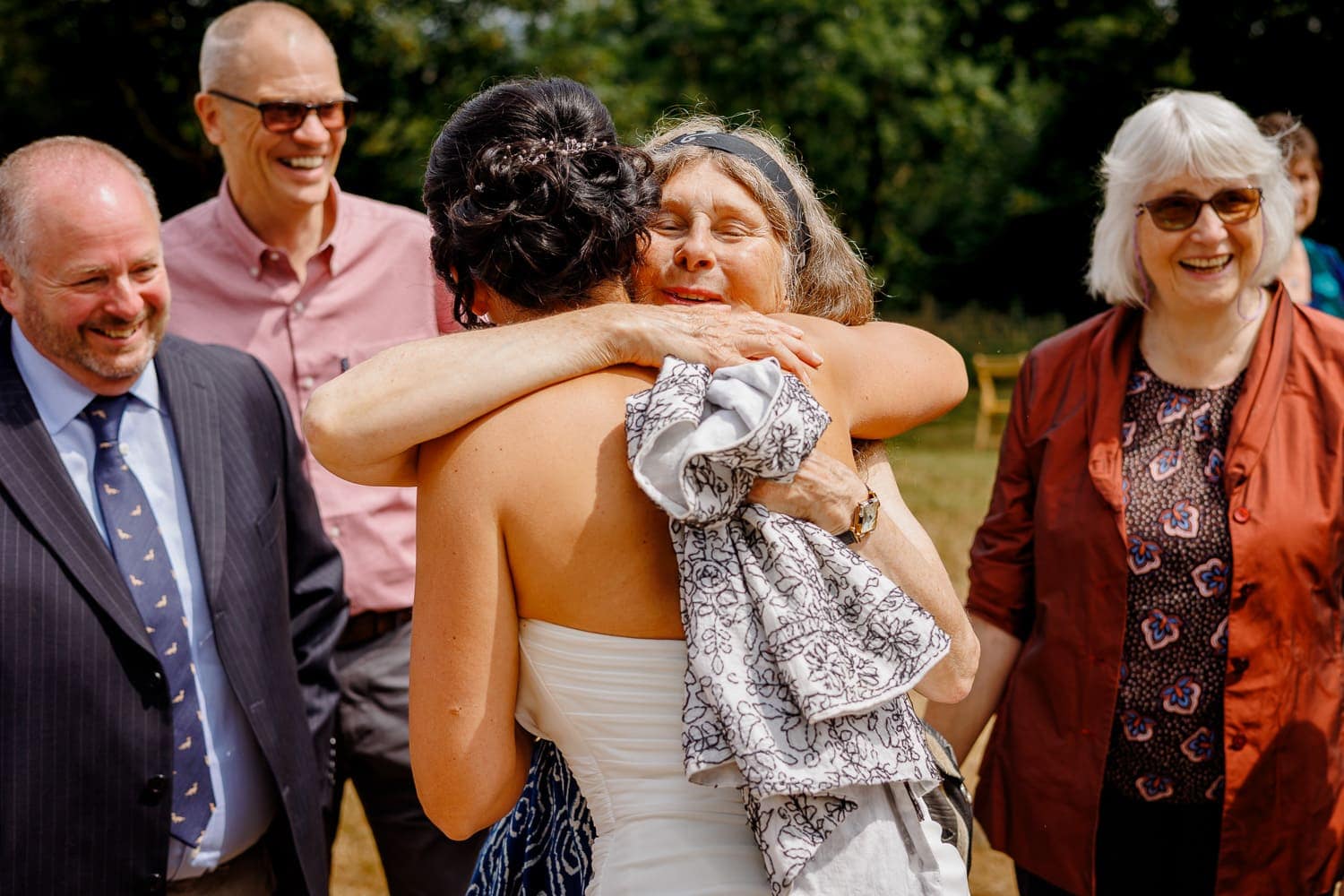 The Green Cornwall Wedding Guests