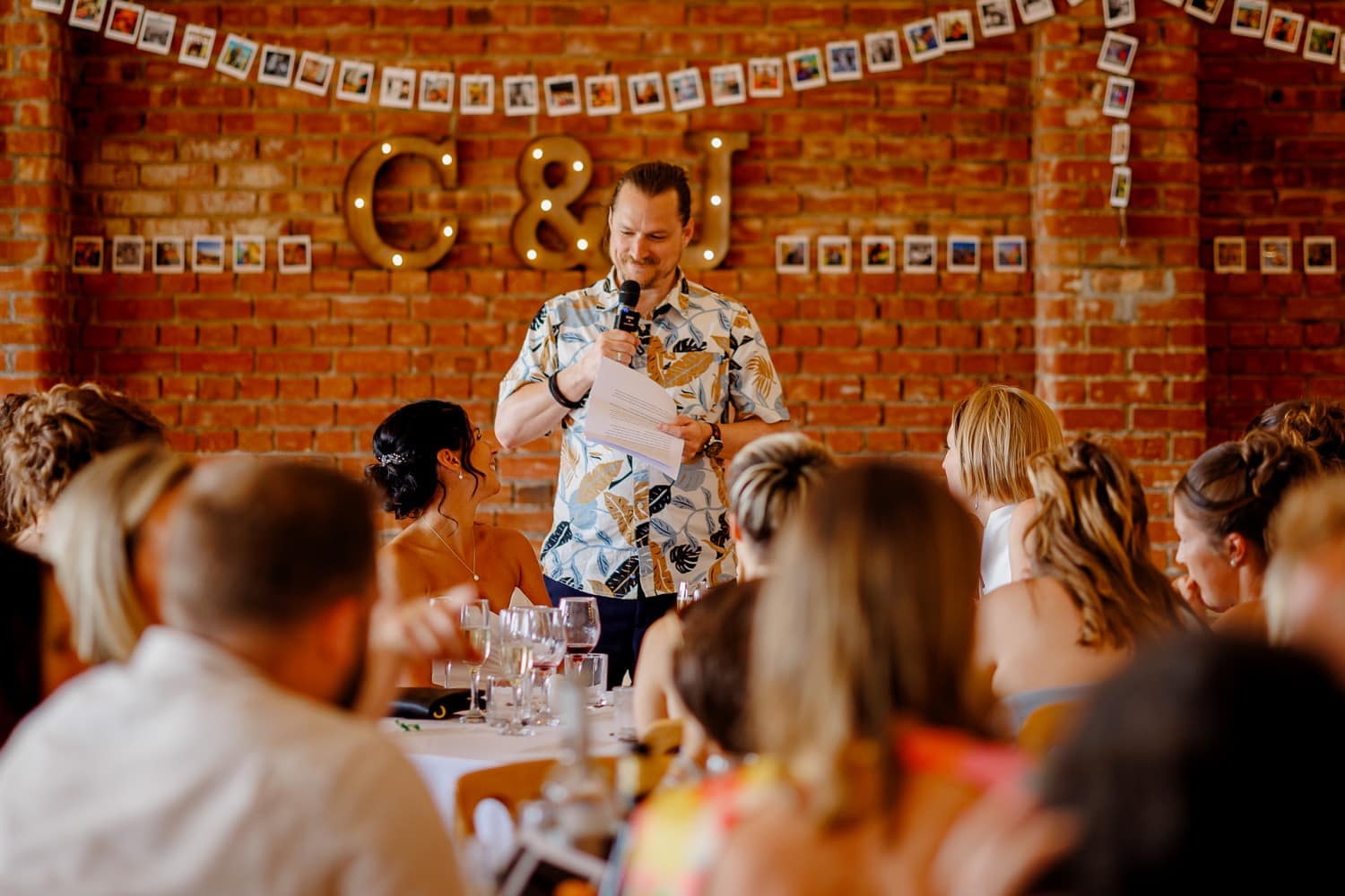 The Green Cornwall Wedding Speeches