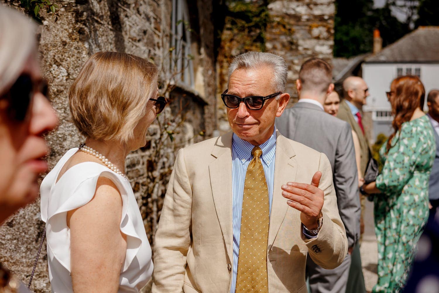 Boconnoc House Wedding Guests