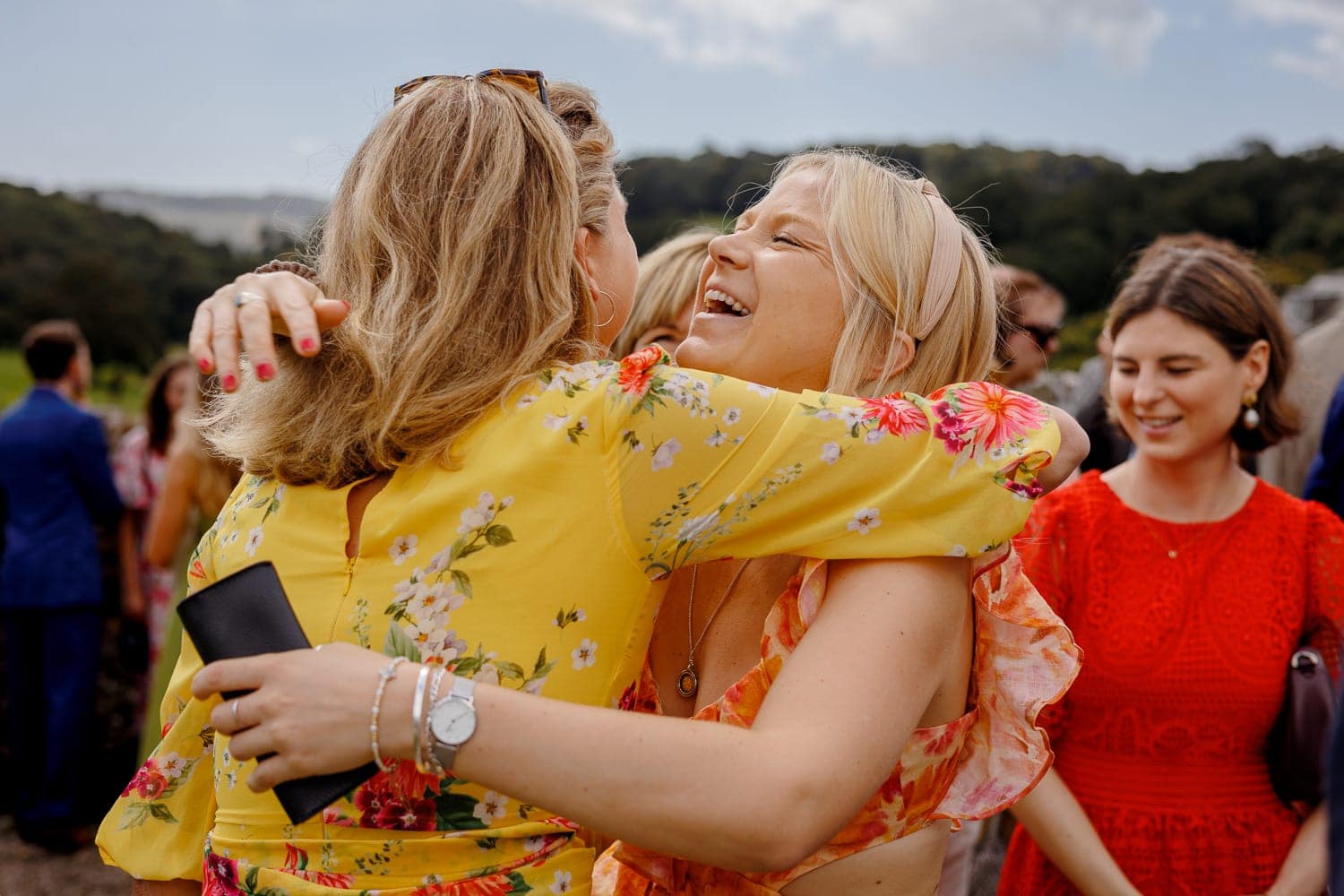 Boconnoc House Wedding Guests