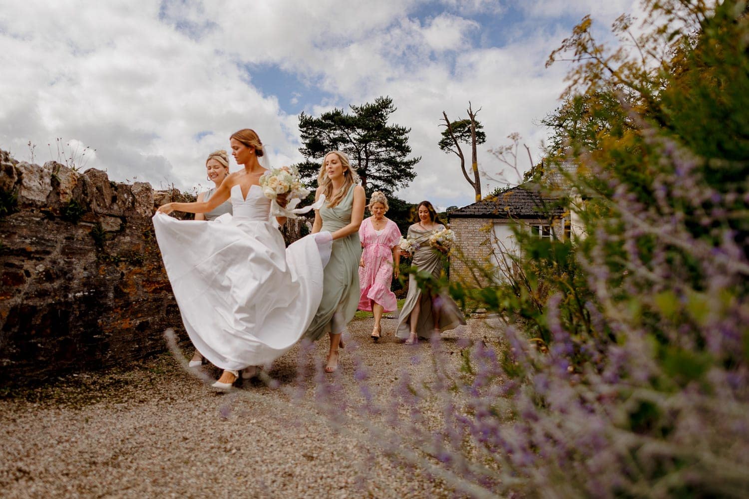 Boconnoc House Bridal Party