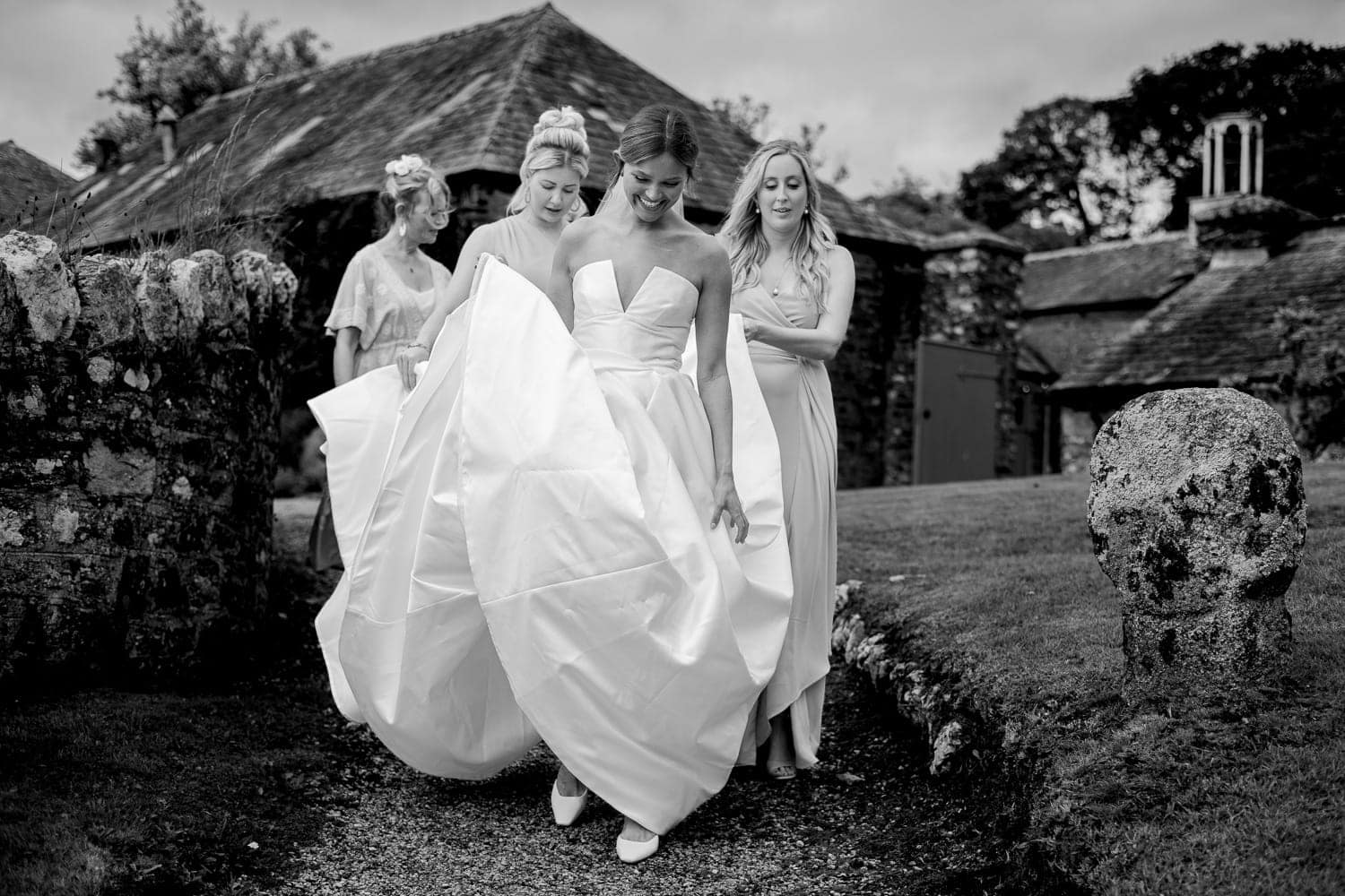Boconnoc House Bridal Party