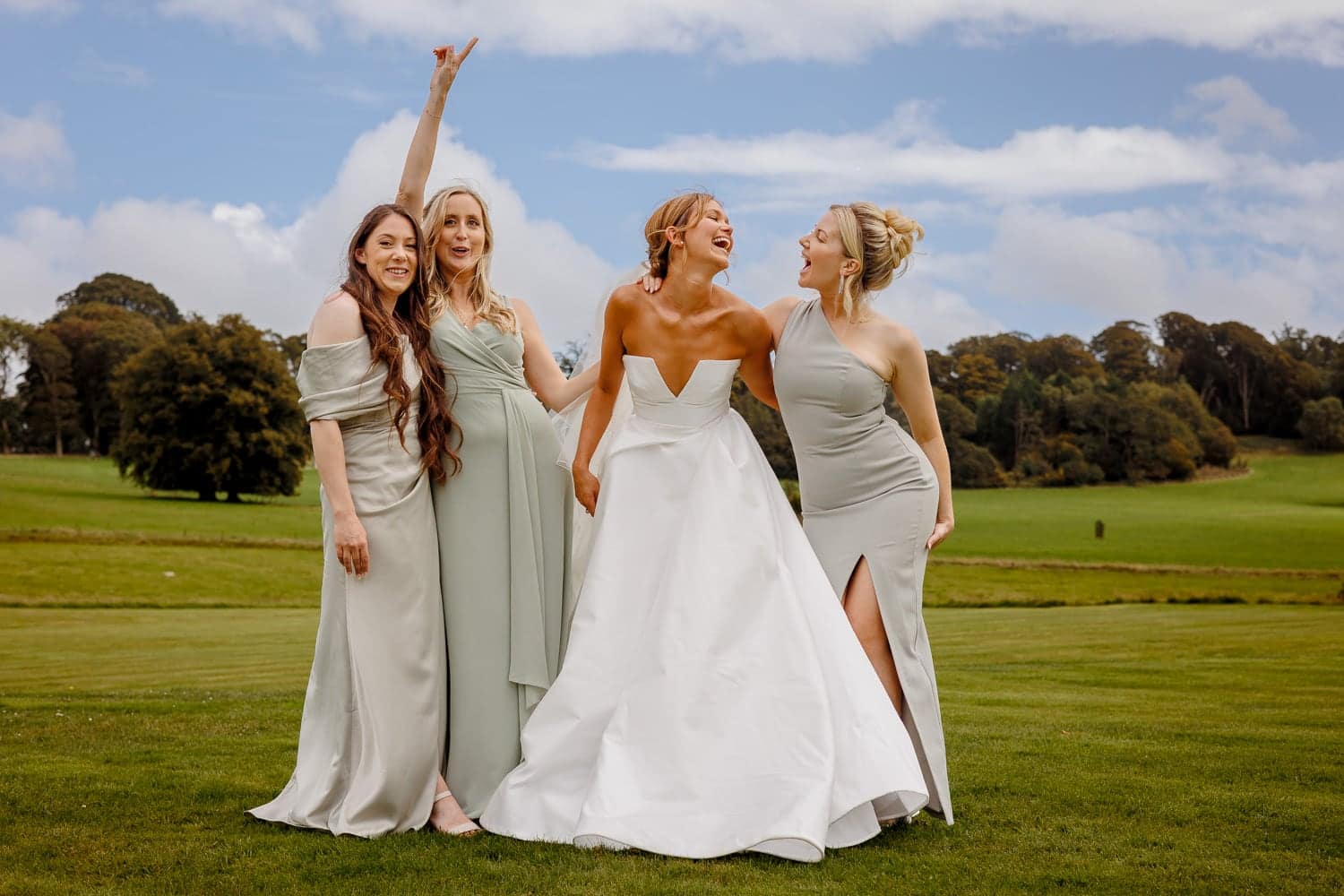 Boconnoc House Bridal Party