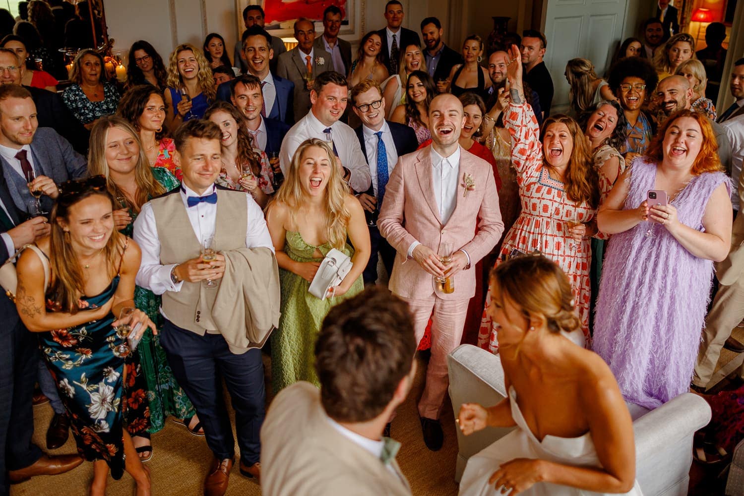 Boconnoc House Wedding Guests