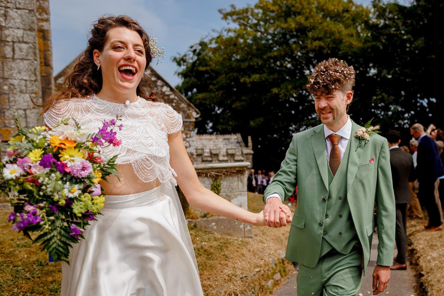 gorran churchtown wedding